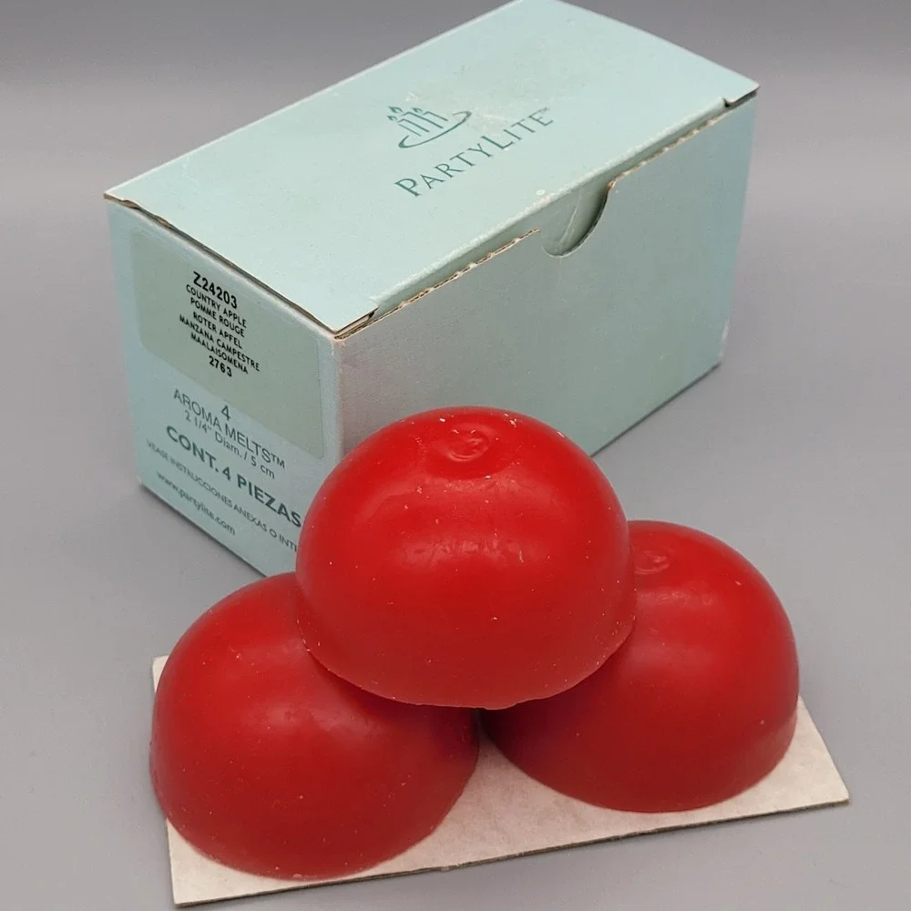 PartyLite Country Apple Aroma Melts Set of 3 Wax Melts Z24203 - Picture 1 of 5